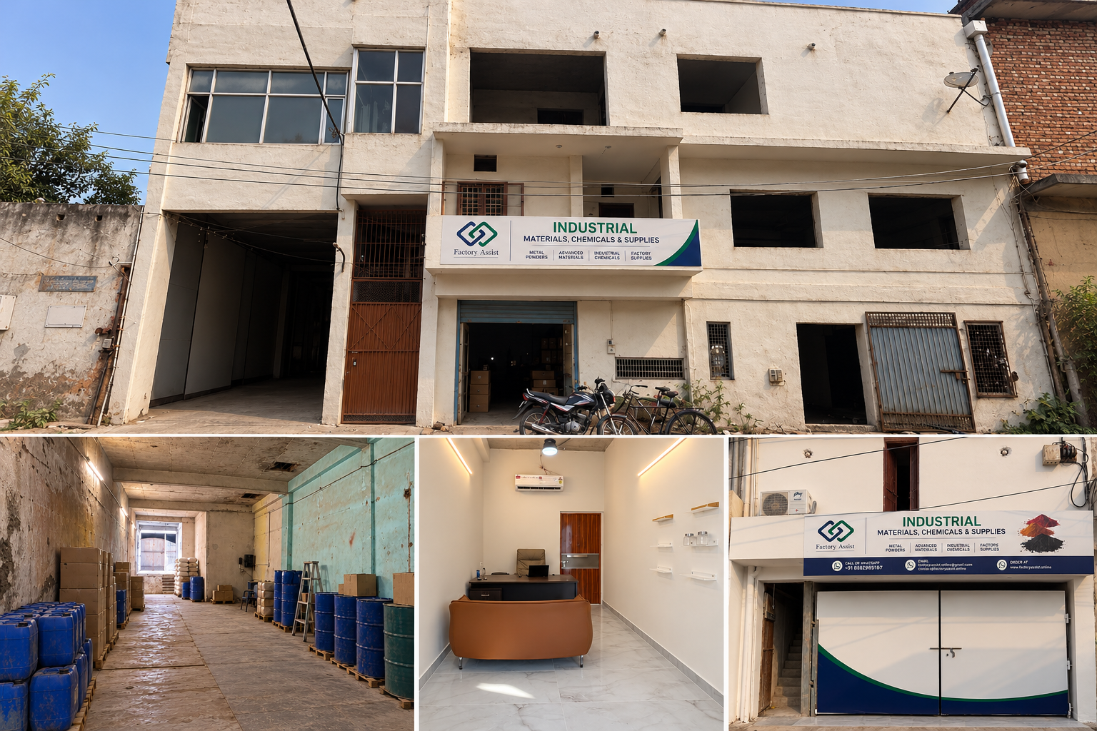 Factory Assist industrial materials warehouse and facility