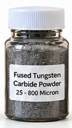 Factory Assist sample bottle: Fused Tungsten Carbide Powder (FTC)