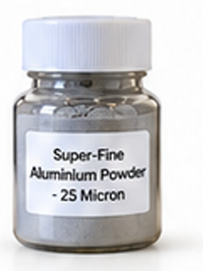 Super-Fine Aluminium Powder sample bottle