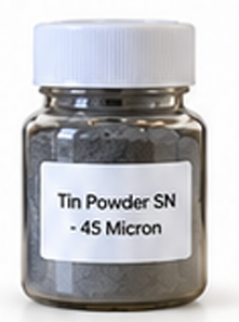 Tin Powder sample bottle