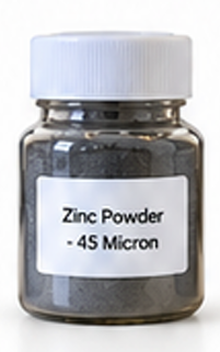 Super-Fine Zinc Powder sample bottle